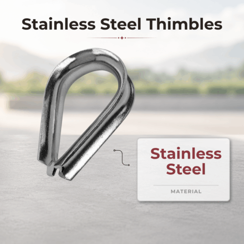 Type 304 Stainless Steel Wire Rope Thimble